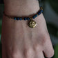 ISIS ┃Bracelet en acier inoxydable et Lapis Lazuli