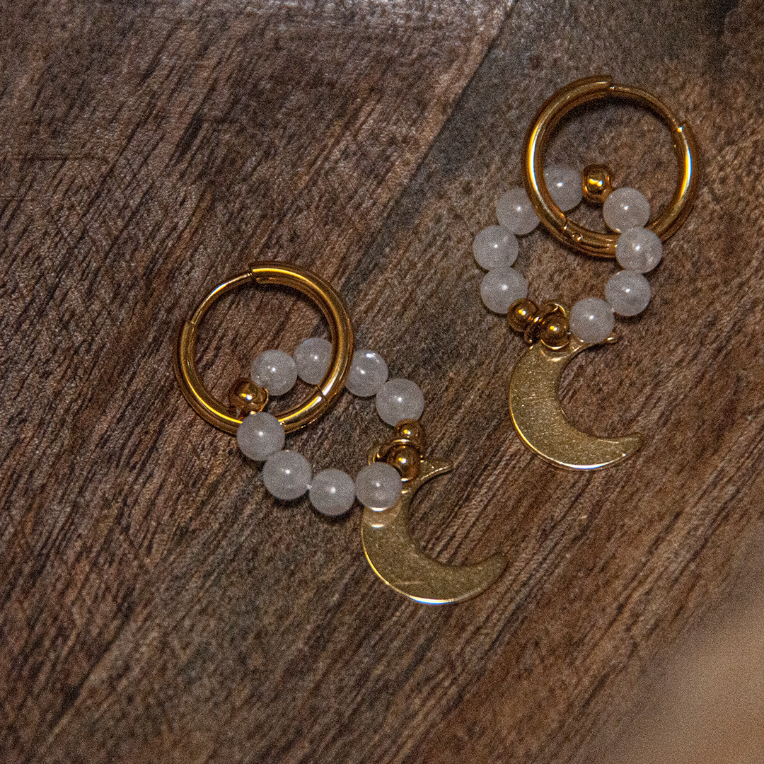 Boucles d'oreilles Luna